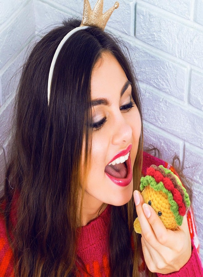 A AIFAMY Positive Crochet Taco, Funny Emotional Taco, Cute Crochet Potato Partner Toy with Positive Card Funny Gag Gifts for Best Friend Birthday Christmas - Image 5